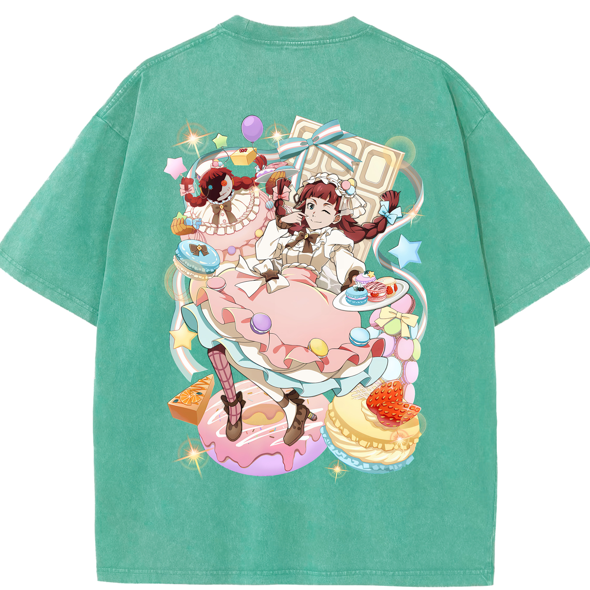 （画像用） 文豪ストレイドッグス Bungo Stray Dogs 綿100% ヴィンテージ風 半袖Tシャツ（背面プリント）